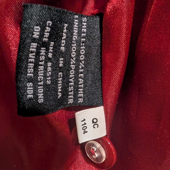 Saguaro Women's Leather Blazer Caramel - Picture 6 of 8